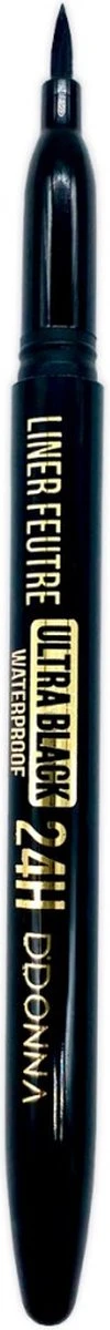 D'Donna - Eyeliner Feutre 24H - Ultra Zwart - Waterproof