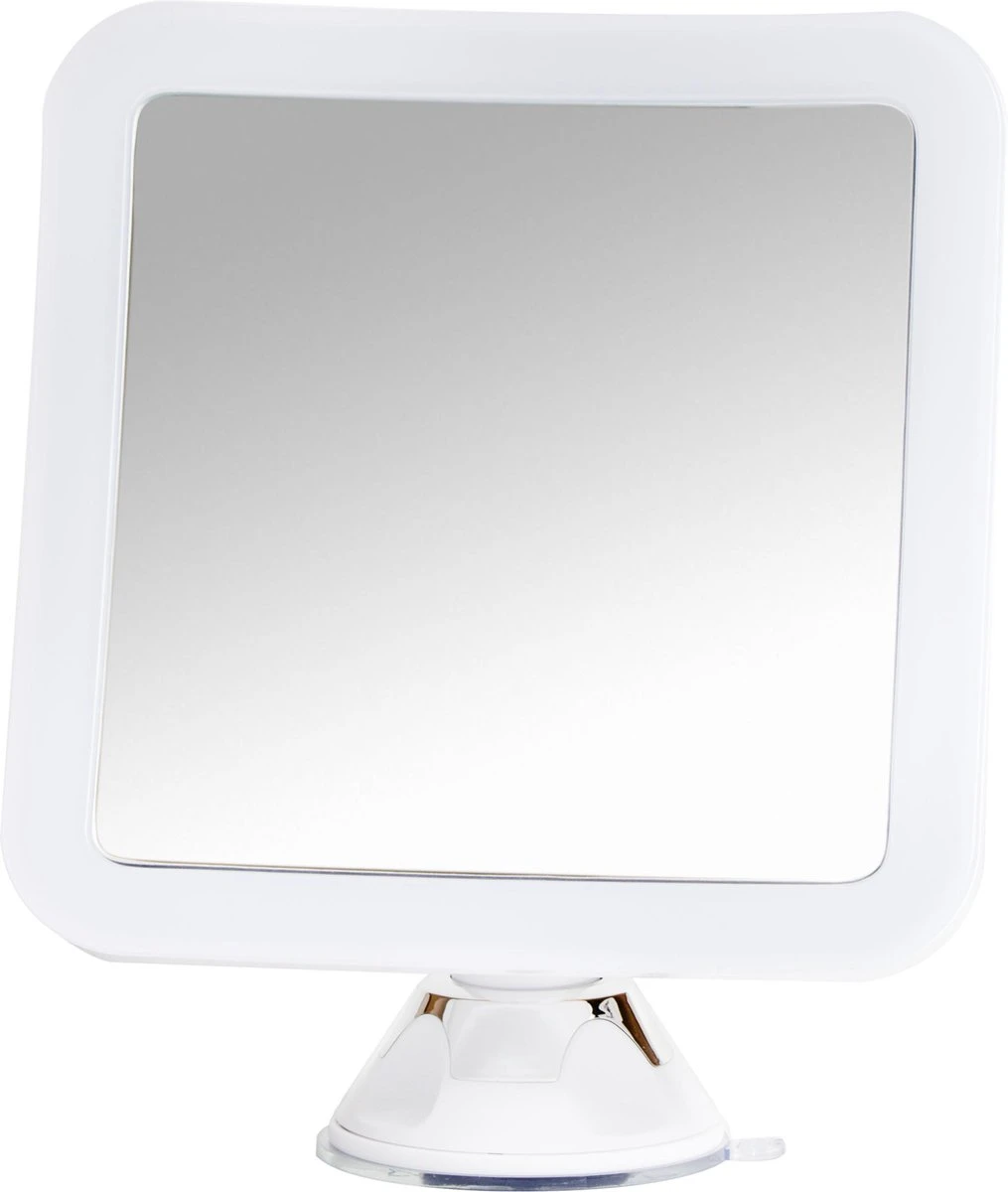 Vergroot Make Up En Scheer Spiegel Met LED Verlichting Vierkant - 10x Vegroting En Natuurlijk Licht Voor Cosmetica/Scheren/Epileren - 360° Graden Verstelbare Zuignap En Wandbevestiging 3 Vergroot Make Up En Scheer Spiegel Met LED Verlichting Vierkant - 10x Vegroting En Natuurlijk Licht Voor Cosmetica/Scheren/Epileren - 360° Graden Verstelbare Zuignap En Wandbevestiging