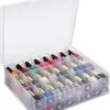 Nagellak Organizer - Koffer Met Vakverdeling - Ruimte Voor 48 Verschillende Nagellakpotjes - 35 X 30 Cm - Kunststof - Naaigarenopbergkoffer -Cosmetica Promotiewinkel 1027x1200 5