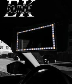 Merkloos EK Boutique 'auto Zonneklep Make-up Spiegel Met Led Verlichting' (oplaadbaar) (wit) 'make-up Spiegel Auto' 'make-up Spiegel Met Led' 'make-up Spiegel' 'make-up Spiegel Met Led' 'make-up Spiegel' -Cosmetica Promotiewinkel 1028x1200 2