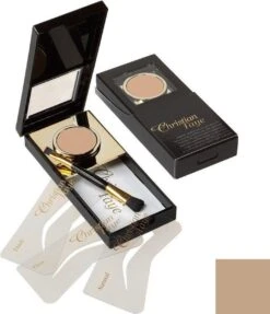 Christian Tan - Bruin - Wenkbrauwpoeder 10 Christian Tan - Bruin - Wenkbrauwpoeder -Cosmetica Promotiewinkel 1033x1200