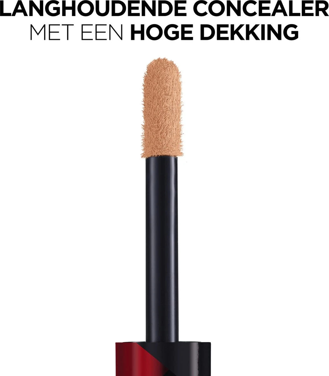 L'Oréal Paris - Infaillible More Than Concealer - 328.5 Crème Brûlée -Langhoudende Concealer Met Een Hoge Dekking - 11ml 7 L'Oréal Paris - Infaillible More Than Concealer - 328.5 Crème Brûlée -Langhoudende Concealer Met Een Hoge Dekking - 11ml - Afbeelding 5