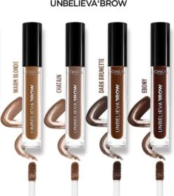 L'Oréal Paris Unbelieva Brow Wenkbrauwgel - 104 Chatain - Licht Bruin - Waterproof - 3.4 Ml -Cosmetica Promotiewinkel 1068x1200 4