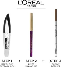 L’Oréal Paris Bambi Eye By False Lash Mascara - Extra Black -Cosmetica Promotiewinkel 1099x1200
