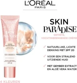 L’Oréal Paris WULT Skin Paradise BB Cream Tinted Cream Foundation - 02 Medium -Cosmetica Promotiewinkel 1118x1200