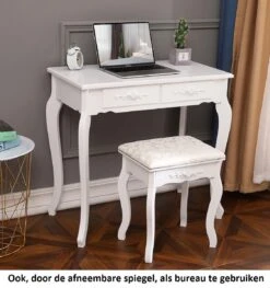 RJRoyal Living Princess Kaptafel Met Spiegel Make Up -Cosmetica Promotiewinkel 1125x1200 3