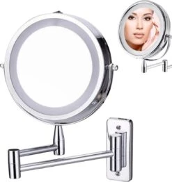 Best’Livin Led Spiegel - Badkamer - Hollywood - Visagie - Spiegellamp - Spiegelverlichting - Slimme Lampen - Oplaadbaar