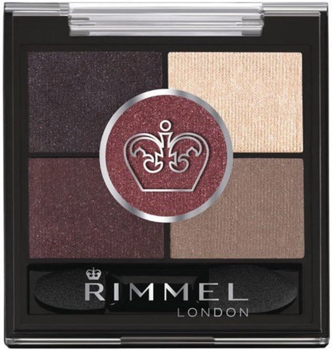 Rimmel London Glam'Eyes HD Pentad - 022 Brixton Brown - Oogschaduw 3 Rimmel London Glam'Eyes HD Pentad - 022 Brixton Brown - Oogschaduw