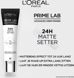 L'Oréal Paris - Prime Lab - Mat Setter - Primer - Matte Primer - 30 Ml 9 L'Oréal Paris - Prime Lab - Mat Setter - Primer - Matte Primer - 30 Ml -Cosmetica Promotiewinkel 1149x1200 1