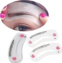 LOUZIR Wenkbrauw Sjablonen Set - 24 Stuks - Wenkbrauw Tekenen -Cosmetica Promotiewinkel 1175x1200 6