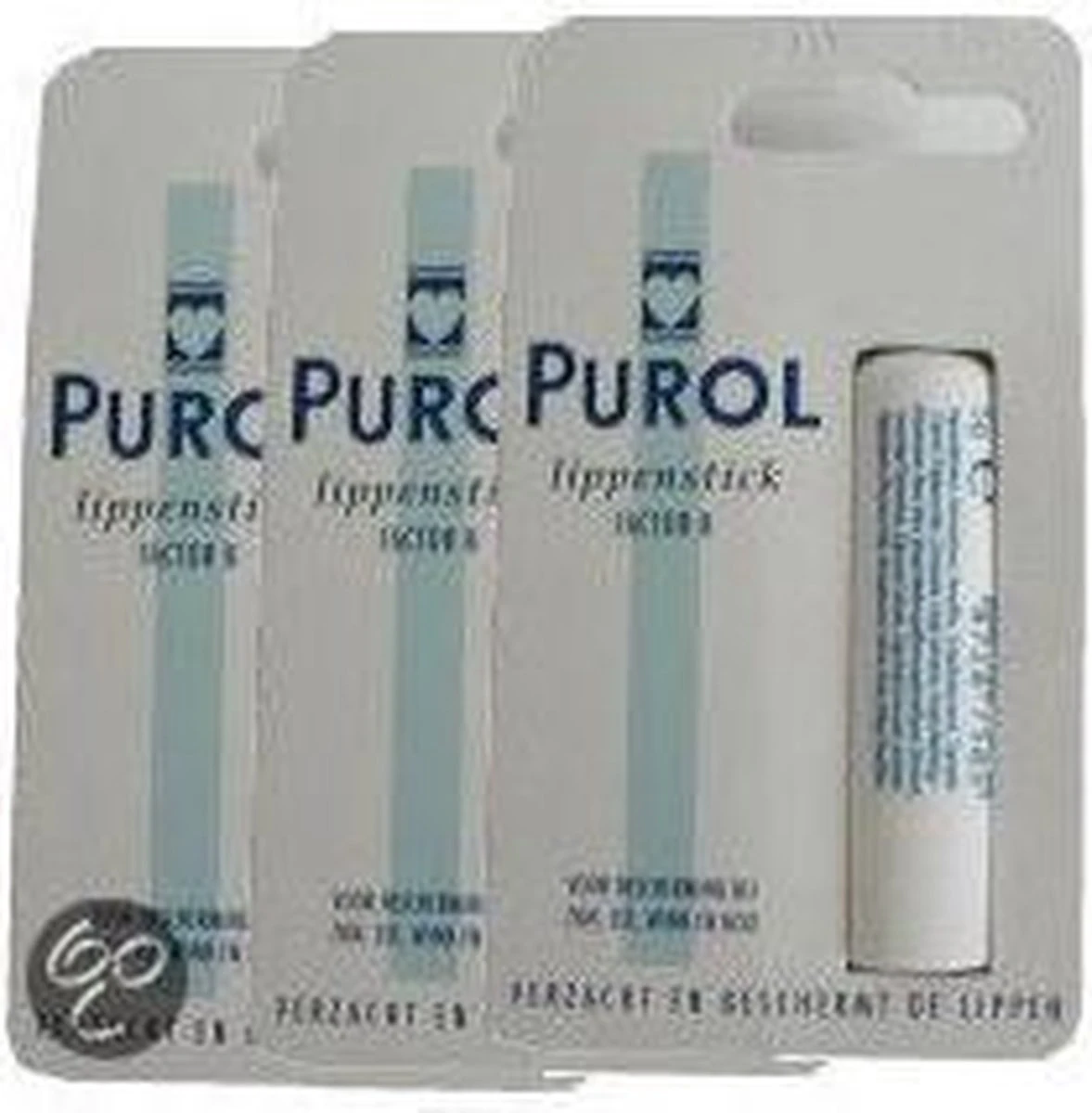 Purol Stick - Lippenbalsem - 3 Stuks - Voordeelverpakking 3 Purol Stick - Lippenbalsem - 3 Stuks - Voordeelverpakking