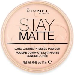 Rimmel London Rimmel - Stay Matte Matte Pressed Powder 14 G 002 Pink Blossom - 16 Rimmel London Rimmel - Stay Matte Matte Pressed Powder 14 G 002 Pink Blossom - -Cosmetica Promotiewinkel 1184x1200