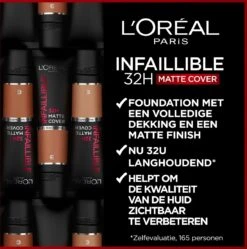 L’Oréal Paris Infallible 32H Matte Cover Foundation - 200 - Foundation Met Een Volledige Dekking En Een Matte Finish - 30 Ml -Cosmetica Promotiewinkel 1189x1200 2