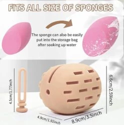 Siliconen Make Up Spons Houder/Fopspeen Bakje/Speen Ophangbare Bak/ Onbreekbare Milieuvriendelijke Make-up Hoes/make-up Spons Houder/ Make-up Tools/ Wasbare Make-up Spons Houder/ SiliconeMake Up Holder/ Ophangbare Make-up Houder /Make-up Tools Reizen 9 Siliconen Make Up Spons Houder/Fopspeen Bakje/Speen Ophangbare Bak/ Onbreekbare Milieuvriendelijke Make-up Hoes/make-up Spons Houder/ Make-up Tools/ Wasbare Make-up Spons Houder/ SiliconeMake Up Holder/ Ophangbare Make-up Houder /Make-up Tools Reizen -Cosmetica Promotiewinkel 1192x1200 13