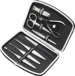 Basis 9-delige Manicureset - Reisset - Nagelverzorging Set