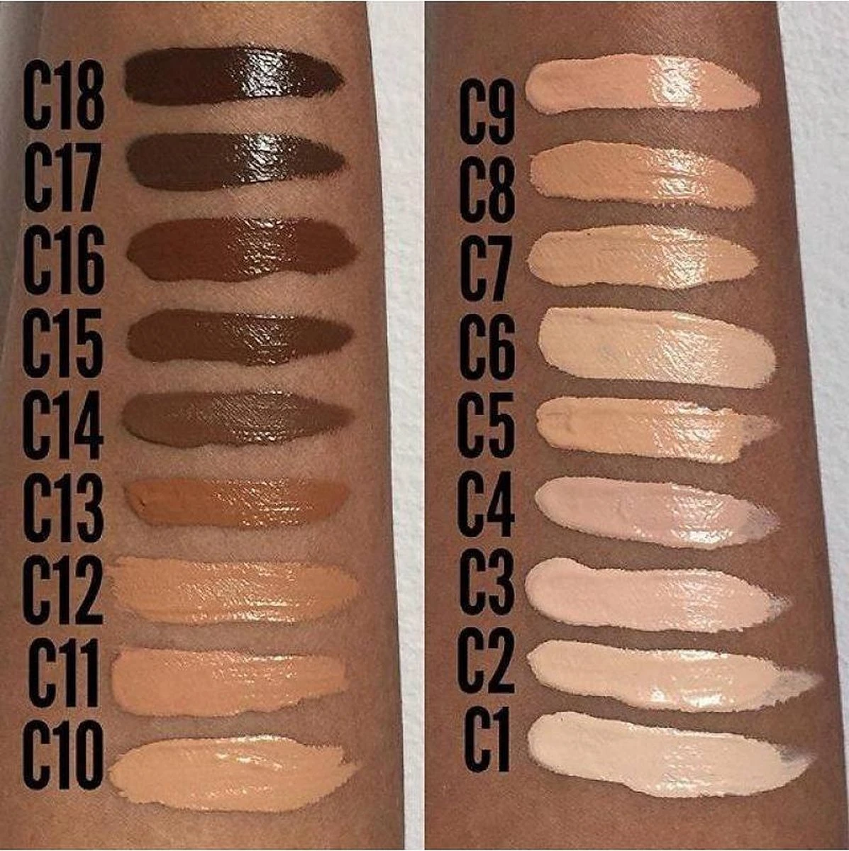 Makeup Revolution - (Conceal & Define Concealer) 3.4 Ml C3 8 Makeup Revolution - (Conceal & Define Concealer) 3.4 Ml C3 - Afbeelding 6