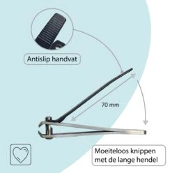 Gropro Nagelknippers - Zwart - Nagelknipper Set - Nagelknipper Groot En Klein -Cosmetica Promotiewinkel 1197x1200 30