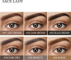 Sace Lady Tattoo Brow Peel-Off Gel - Brow Gel - Wenkbrauw Gel Mascara – Black Brown #03 – Assortiment ‘Het Gemak’ -Cosmetica Promotiewinkel 1200x1019 2