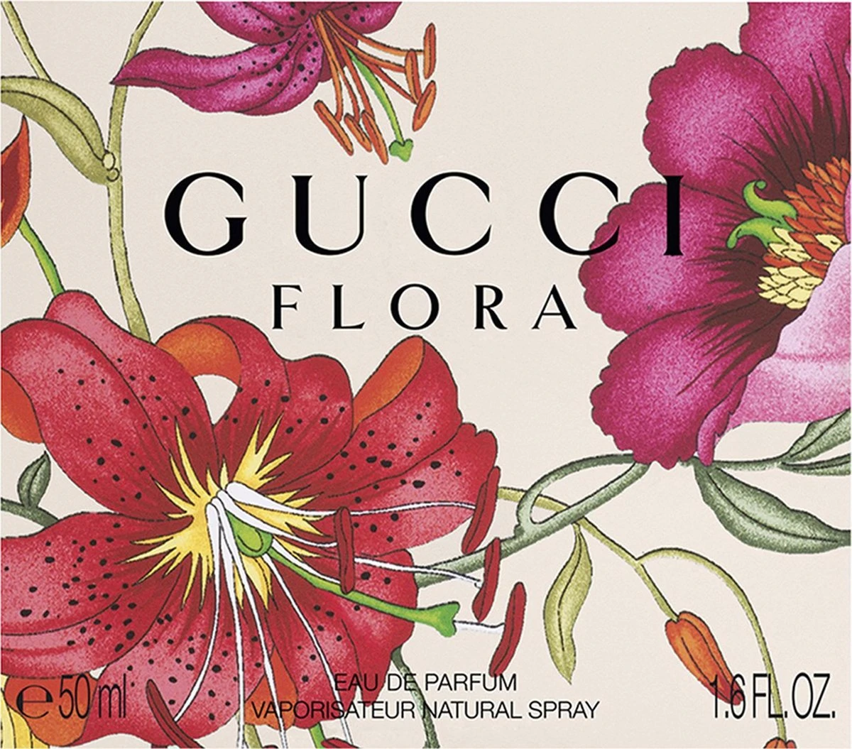 Gucci Flora 50 Ml - Eau De Parfum - Damesparfum 5 Gucci Flora 50 Ml - Eau De Parfum - Damesparfum - Afbeelding 3