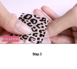 Merkloos EPIN | Panter Print Nagel Stickers | Nagel Folie | 4 Verschillende Panter Print Vellen | Exclusief Lijm | 4 Vel | 20x4 CM -Cosmetica Promotiewinkel 1200x1069