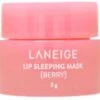 Laneige Mini Lip Sleeping Mask Berry - Lipmasker - 2x 3 Gr