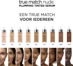 L'Oréal Paris True Match Tinted Serum Foundation - 6-7 Tan - 30ml -Cosmetica Promotiewinkel 1200x1075