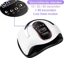 Kibani Nagellamp - Nagellamp Voor Gellak - Gellak Starterspakket - Gellak Lamp - Nagellamp Voor Gel Nagellak - Nagellak - Nageldroger -Cosmetica Promotiewinkel 1200x1085