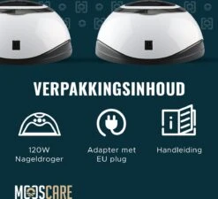 MOOSCARE 120 Watt LED Lamp Voor Gellak Nagels - UV Lamp Gelnagels - Nail Art Nagellamp - Gel Nagellak Nageldroger 17 MOOSCARE 120 Watt LED Lamp Voor Gellak Nagels - UV Lamp Gelnagels - Nail Art Nagellamp - Gel Nagellak Nageldroger -Cosmetica Promotiewinkel 1200x1094 5