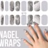 By Emily - Nagel Wrap - White Marble | 16 Stickers | Nail Wrap | Nail Art | Trendy | Design | Nagellakvrij | Eenvoudig | Nagel Wrap | Nagel Stickers | Folie | Zelfklevend | Sjablonen -Cosmetica Promotiewinkel 1200x1104 3