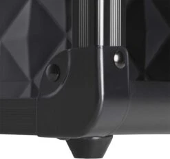 Make-upkoffer, Kapperskoffer, Cosmeticakoffer, Lege Nagelkoffer, Multikoffer, Afsluitbaar Voor Nageldesign/massageolie/fotoapparatuur, 34,7 X 22,2 X 25 Cm , Volledig Zwart HM-YAHEE-411233 -Cosmetica Promotiewinkel 1200x1126 1