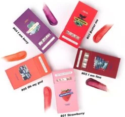 Lip Tint - Strawberry - Cheek Tint - Tattoo Lipstick - Lip And Cheek Tint - Cigarette Lip Tint - Lip Tint Peel Off - Waterproof Lipstick - Lippenstift- Lipgloss - Langhoudende Lipgloss - Cotton Swab Lip Tint - Sigaretten Lip Tint - Lip Tattoo 9 Lip Tint - Strawberry - Cheek Tint - Tattoo Lipstick - Lip And Cheek Tint - Cigarette Lip Tint - Lip Tint Peel Off - Waterproof Lipstick - Lippenstift- Lipgloss - Langhoudende Lipgloss - Cotton Swab Lip Tint - Sigaretten Lip Tint - Lip Tattoo -Cosmetica Promotiewinkel 1200x1126