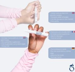 Herome French Liner - Manicurestift - Creëer Witte Nagelranden In Een Handomdraai - 5ml. -Cosmetica Promotiewinkel 1200x1153 2