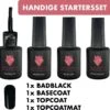 #BADBLACKSERIE - Influence Gellac - Zwarte Gellak - Gellak Zwart UV - UV Gellak - Gel Nagellak - Basecoat - Topcoat - Topcoatmat - No Wipe - Startersset - Kado Vrouw - Valentijns Cadeau - Kado Voor Haar - 4 X 10 Ml -Cosmetica Promotiewinkel 1200x1158 12