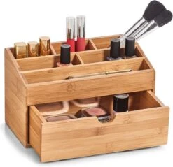 Zeller Present Houten Bureau Organizer - C-04-4-CHout - Sorteervakken & Duurzaam -Cosmetica Promotiewinkel 1200x1159 19