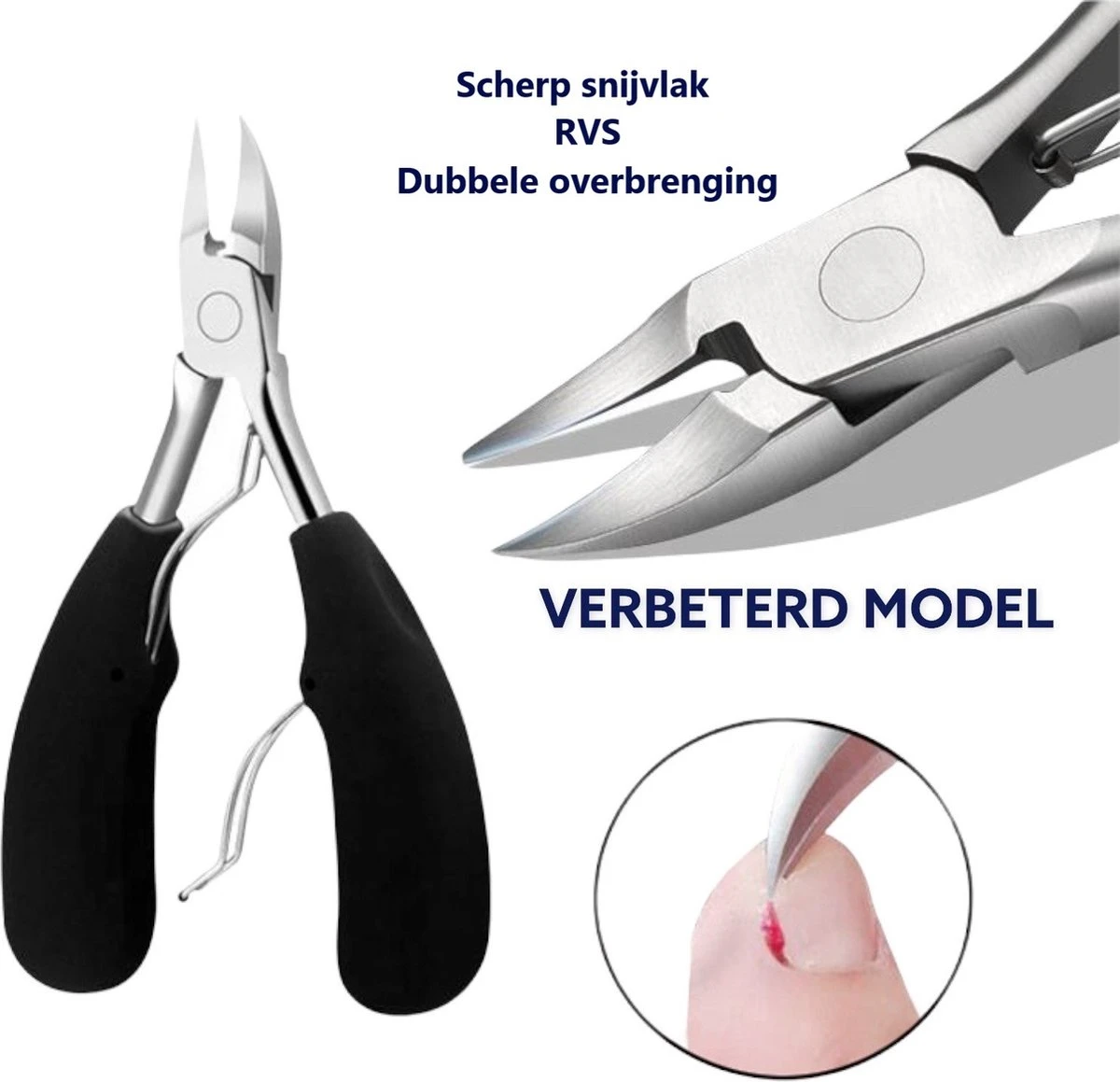 Medies - Nageltang Voor Teennagels | Nagelknipper Teennagels | Ingegroeide Teennagel | Kalknagels | Harde Teennagels | Nagelschaar | Nagelknipper - Voor Rechts- En Linkshandig 3 Medies - Nageltang Voor Teennagels | Nagelknipper Teennagels | Ingegroeide Teennagel | Kalknagels | Harde Teennagels | Nagelschaar | Nagelknipper - Voor Rechts- En Linkshandig