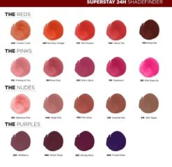 Maybelline Superstay 24h Lippenstift - 820 Berry 34 Maybelline Superstay 24h Lippenstift - 820 Berry -Cosmetica Promotiewinkel 1200x1164 14