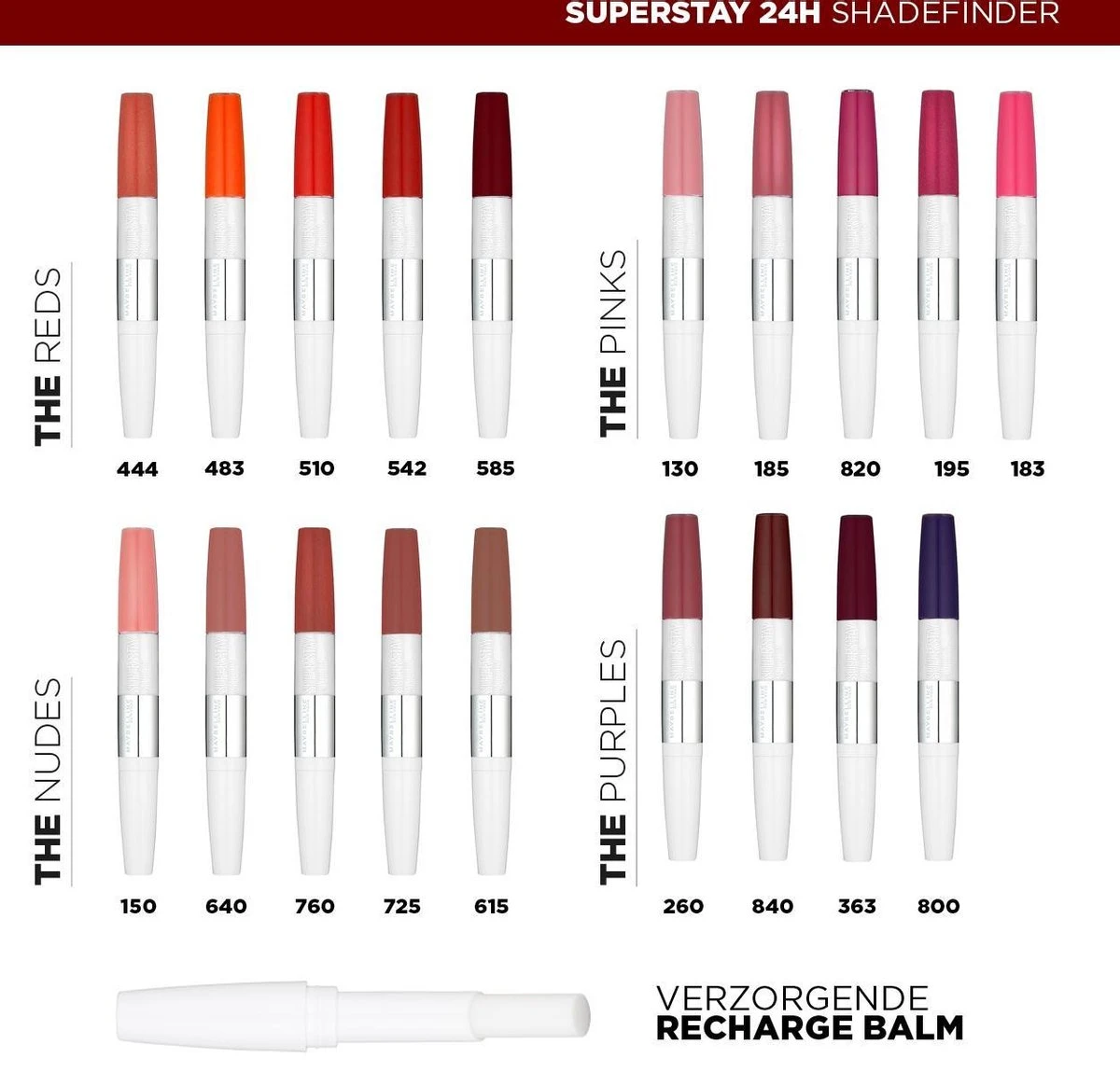 Maybelline Superstay 24h Lippenstift - 820 Berry 17 Maybelline Superstay 24h Lippenstift - 820 Berry - Afbeelding 15