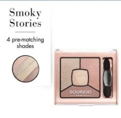 Bourjois Smoky Stories Quad Oogschaduw Palette - 14 Tomber Des Nudes -Cosmetica Promotiewinkel 1200x1167 6