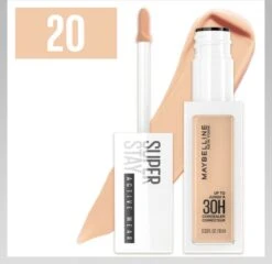 Maybelline SuperStay 30H Active Wear Concealer - 20 Sand 13 Maybelline SuperStay 30H Active Wear Concealer - 20 Sand -Cosmetica Promotiewinkel 1200x1168 1