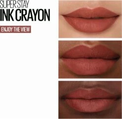 Maybelline SuperStay Ink Crayon Matte Lipstick - 20 Enjoy The View -Cosmetica Promotiewinkel 1200x1176