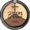 NYX Professional Makeup 3 Steps To Sculpt Face Sculpting Palette - Light 3STS02 - Highlighter En Contouring Make-up - 15 Gr 1 NYX Professional Makeup 3 Steps To Sculpt Face Sculpting Palette - Light 3STS02 - Highlighter En Contouring Make-up - 15 Gr -Cosmetica Promotiewinkel 1200x1181 3
