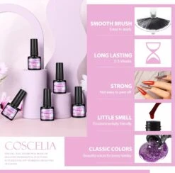 Royala F - Gellak Starterspakket + Inclusief Portable UV LED Lamp + Met 6 Verschillende Gellak Kleuren - Gellak Lamp – Topcoat - Basecoat - Alle Benodigdheden In Eén -Cosmetica Promotiewinkel 1200x1184 8