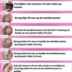 Merkloos Wimper & Wenkbrauw Lifting Set - Wimperlift - Wenkbrauwlift - Lashlift - Browlift - Proffesional Wimperlifting - Lash Lift - Wimperkit - Wenkbrauwkit - Permanent Gekrulde Wimpers - Lashes And Brows - Lash & Brow Kit -Cosmetica Promotiewinkel 1200x1188 1