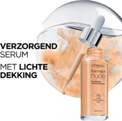 L'Oréal Paris True Match Tinted Serum Foundation - 6-7 Tan - 30ml -Cosmetica Promotiewinkel 1200x1192