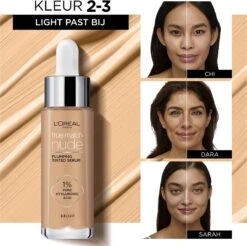 L’Oréal Paris True Match Tinted Serum Foundation - 2-3 Light - 30ml -Cosmetica Promotiewinkel 1200x1194 2