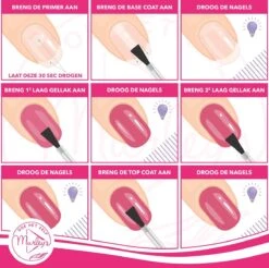 MURLEY’s Primer Base Coat Top Coat 3 In 1 Set Voor Gellak Polygel Acryl Basecoat & Topcoat - 3x 15ml - Gel Nagellak - Gelnagellak - UV / LED Lamp Gelnagels -Cosmetica Promotiewinkel 1200x1195 18