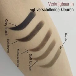Merkloos Wenkbrauw Stempel – Brow Stamp – Stempelset – Make Up – Bruin – Incl. 34 Sjablonen – Incl. Wenkbrauw Borstel – Waterproof - Herbruikbaar - Cadeau Voor Haar -Cosmetica Promotiewinkel 1200x1197 20