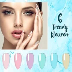 Luneya Gellak - Vivid Vibes Edition - 6-Delige Gellak Starterspakket - Gel Nagellak 18 Luneya Gellak - Vivid Vibes Edition - 6-Delige Gellak Starterspakket - Gel Nagellak -Cosmetica Promotiewinkel 1200x1200 1020