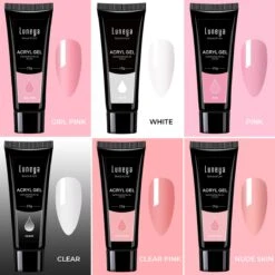 Luneya Polygel Kit - 6 Kleuren - Polygel Nagels Starterspakket - Tasje - Incl. UV LED Lamp 17 Luneya Polygel Kit - 6 Kleuren - Polygel Nagels Starterspakket - Tasje - Incl. UV LED Lamp -Cosmetica Promotiewinkel 1200x1200 1090