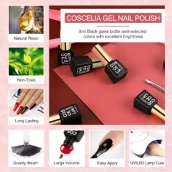 Royala D6 Gellak - Gellak Starterspakket 10 Kleuren - Gellak - Gellak Set - UV LED Lamp 36W - Manicure - Nagellak - Nail Art - 10 Kleuren Gel Polish - Nagellakset - Gellakset -Cosmetica Promotiewinkel 1200x1200 1105